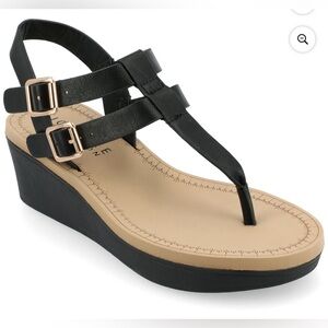 Journee Women Wedge Shoes Size 8